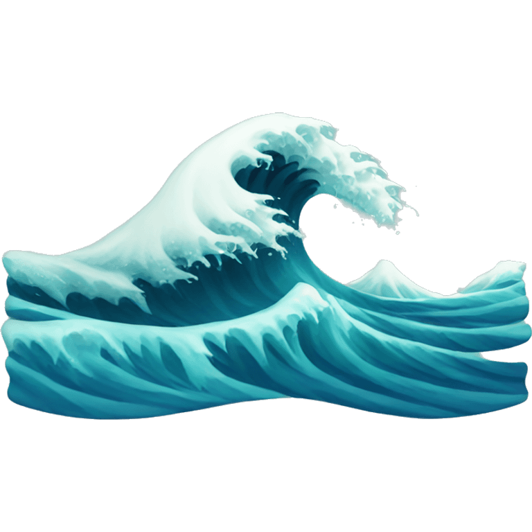 ocean wave emoji