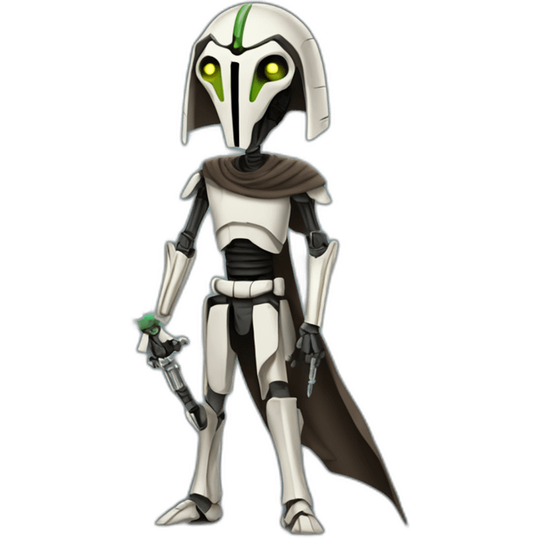 General Grievous with sabers emoji