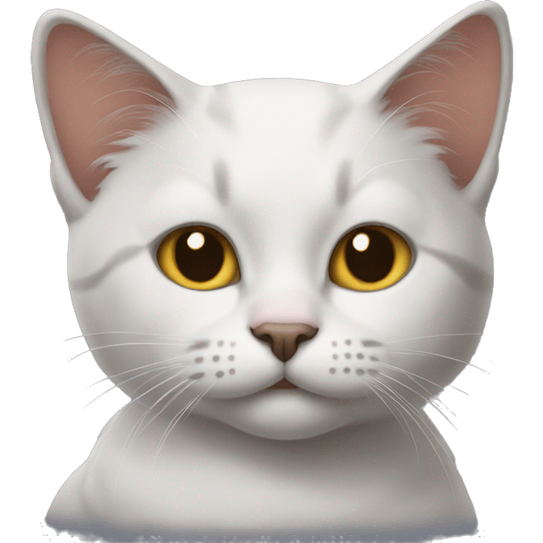 cat with TDAH emoji