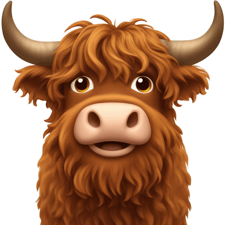 Highland cow emoji