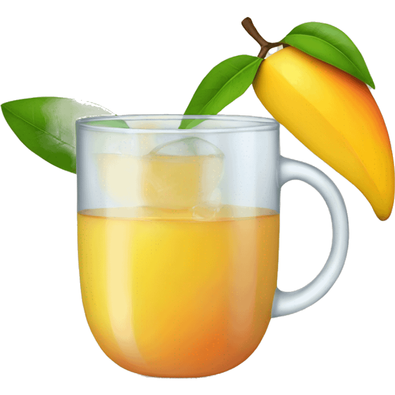 mango+tea emoji