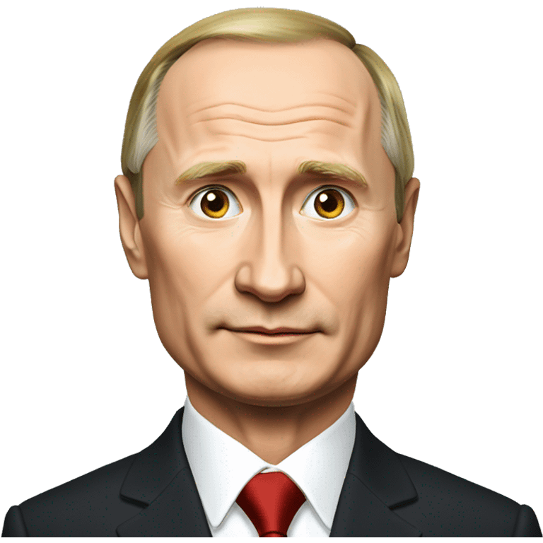 Putin president of Russia emoji