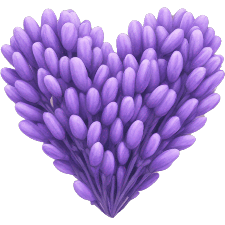 lavender heart  emoji