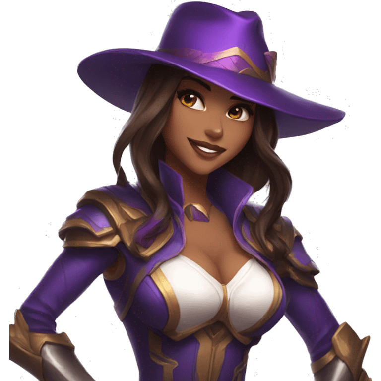 Caitlyn league of legends emoji