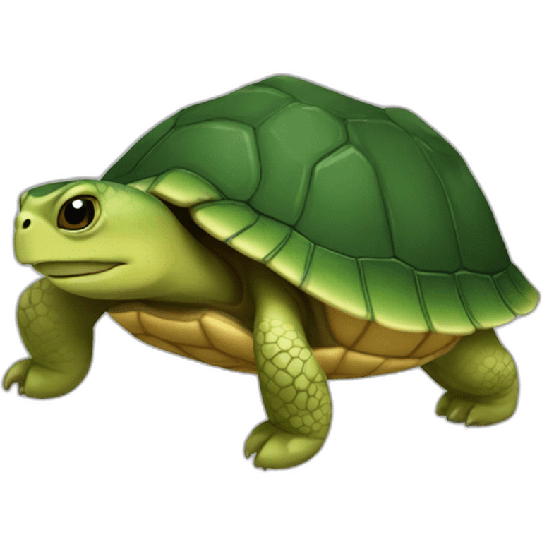 Tortue aveugle emoji