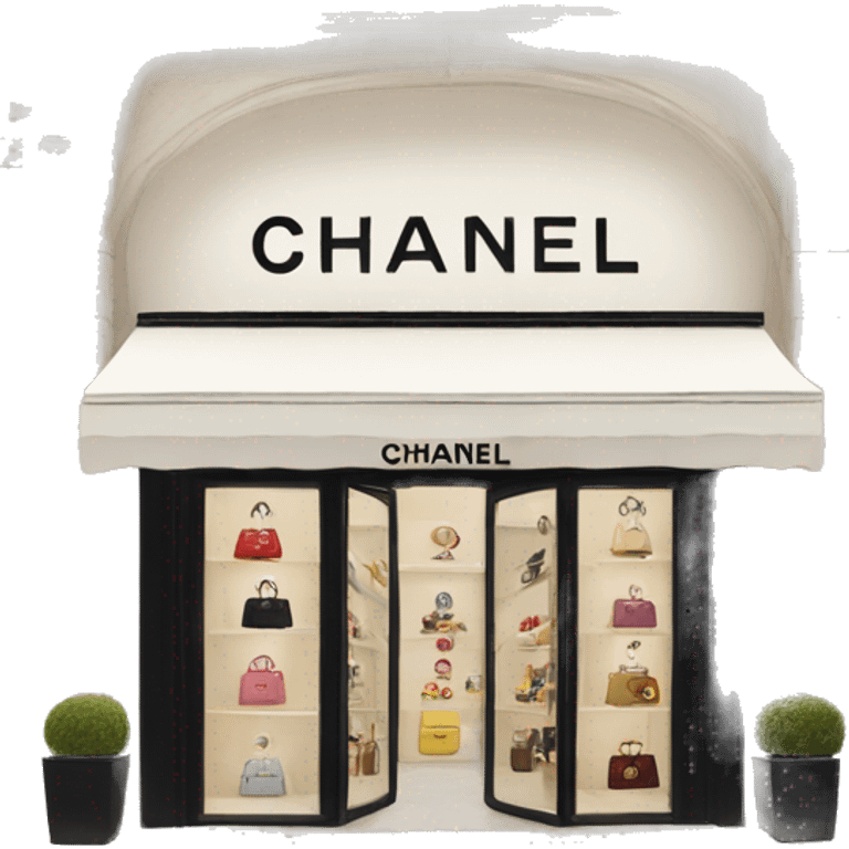 Chanel boutique emoji