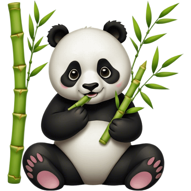 Panda Bamboo emoji