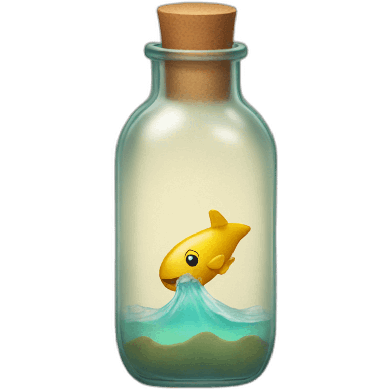 Message in a bottle emoji