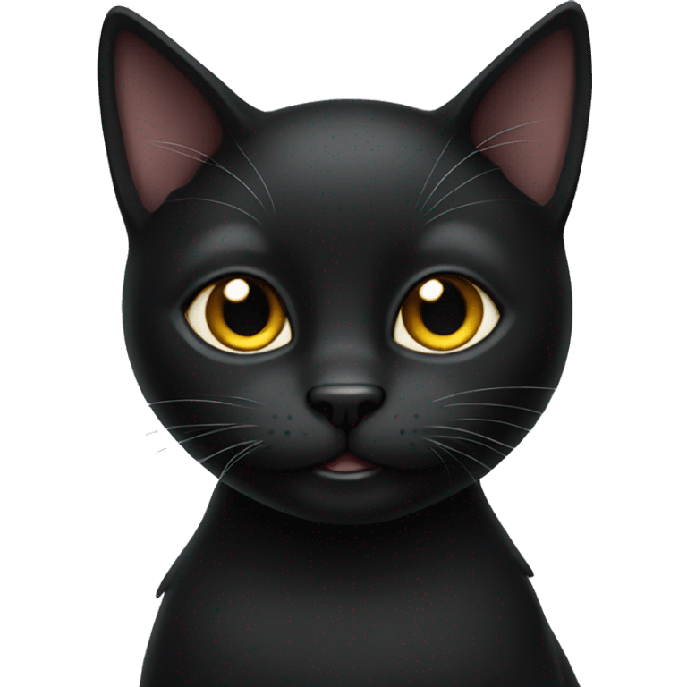 Black cat emoji