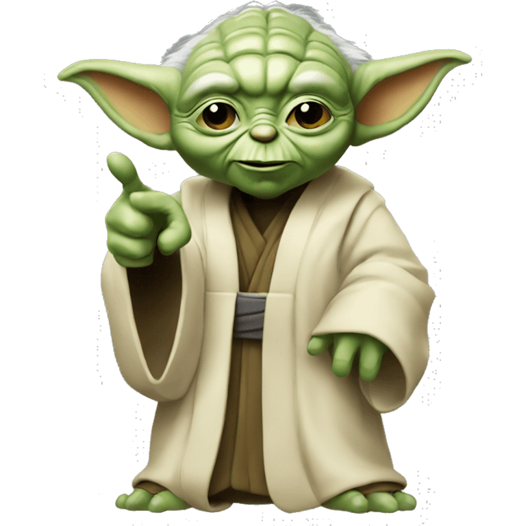 Master Yoda giving a thumbs up emoji