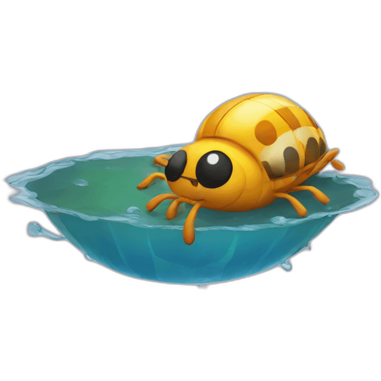 swimming bug emoji