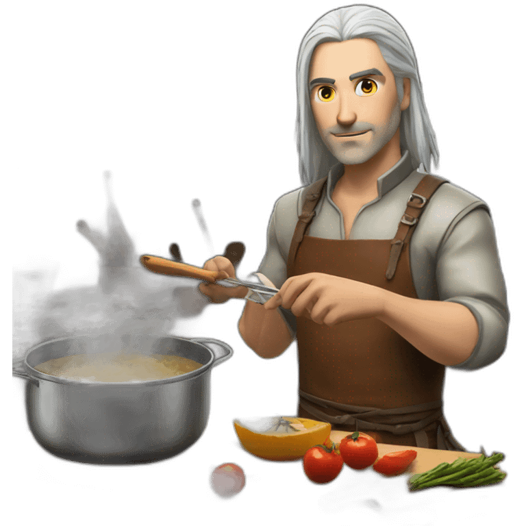 The witcher cooking emoji