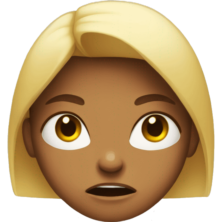 Angry girl emoji