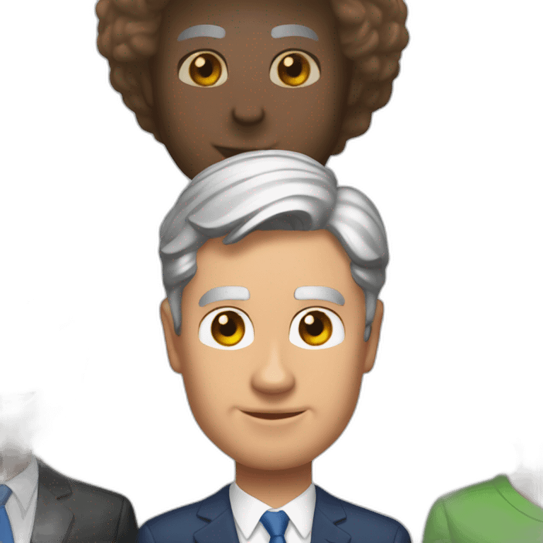 Jerome Powell and his friends emoji