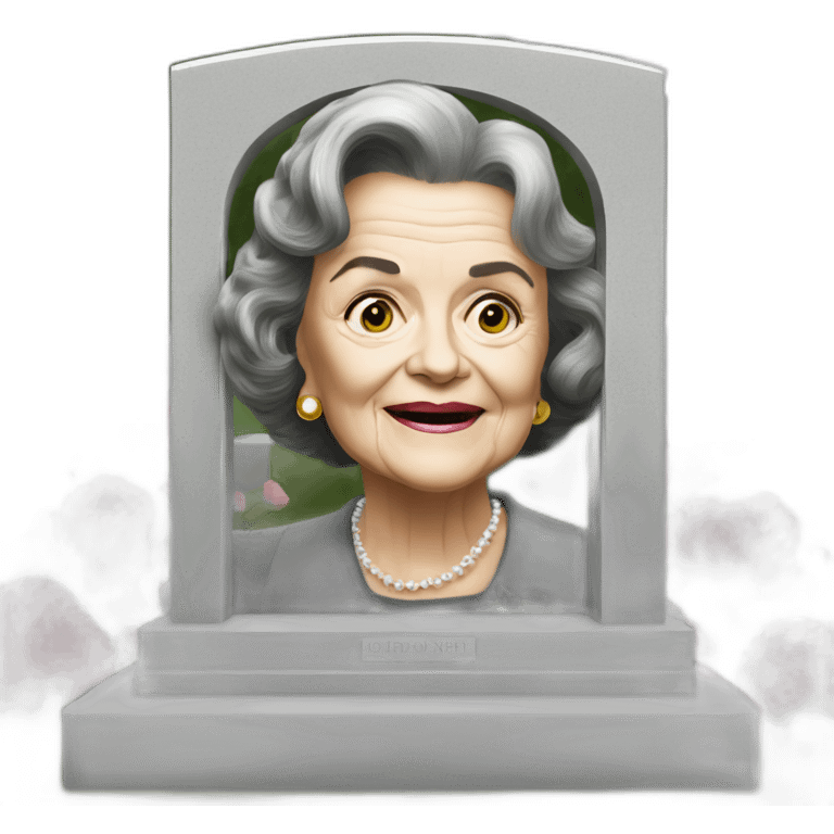 dianne feinstein cemetery grave emoji