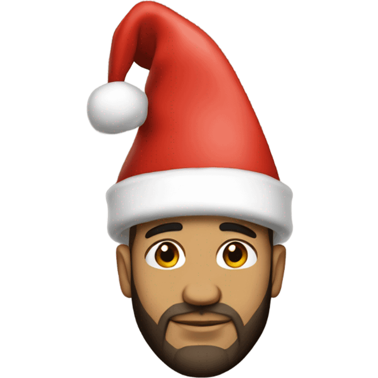 Drake with Santa hat emoji