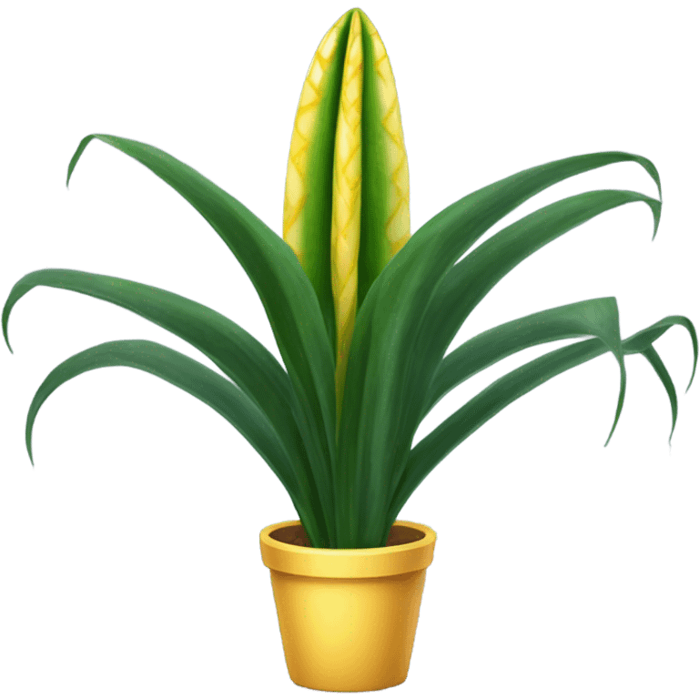 Snake plant  emoji