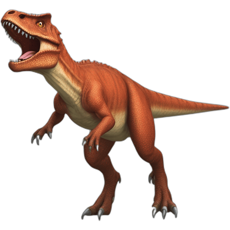 Carnotaurus-flying emoji