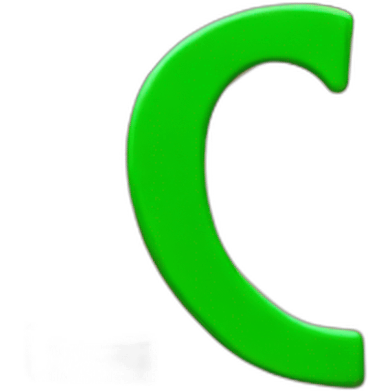 c green letter emoji