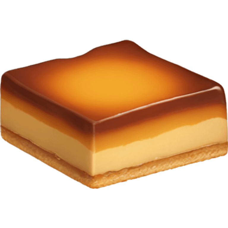 caramel slice emoji