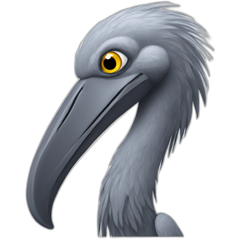 shoebill emoji