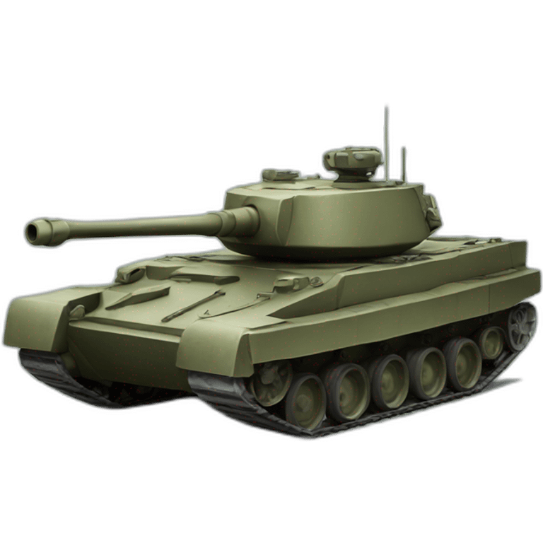 tank with a letter v on board emoji