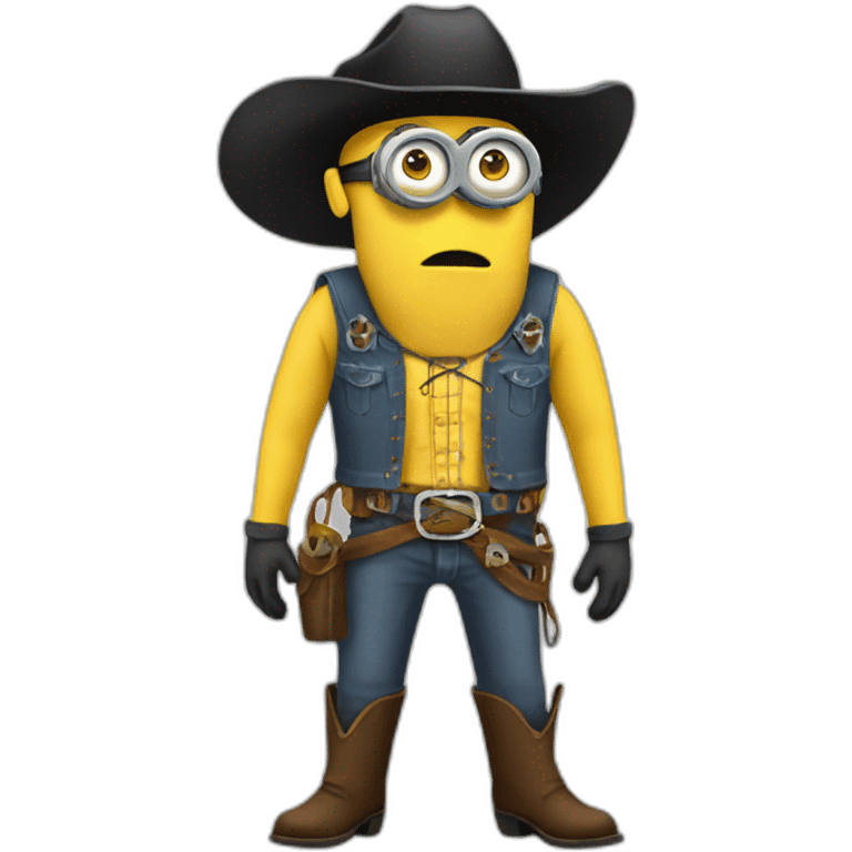 minion full-height cowboy emoji