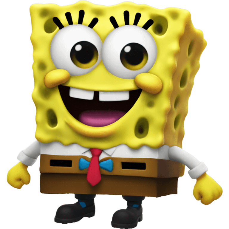 Spongebob in fortnite emoji