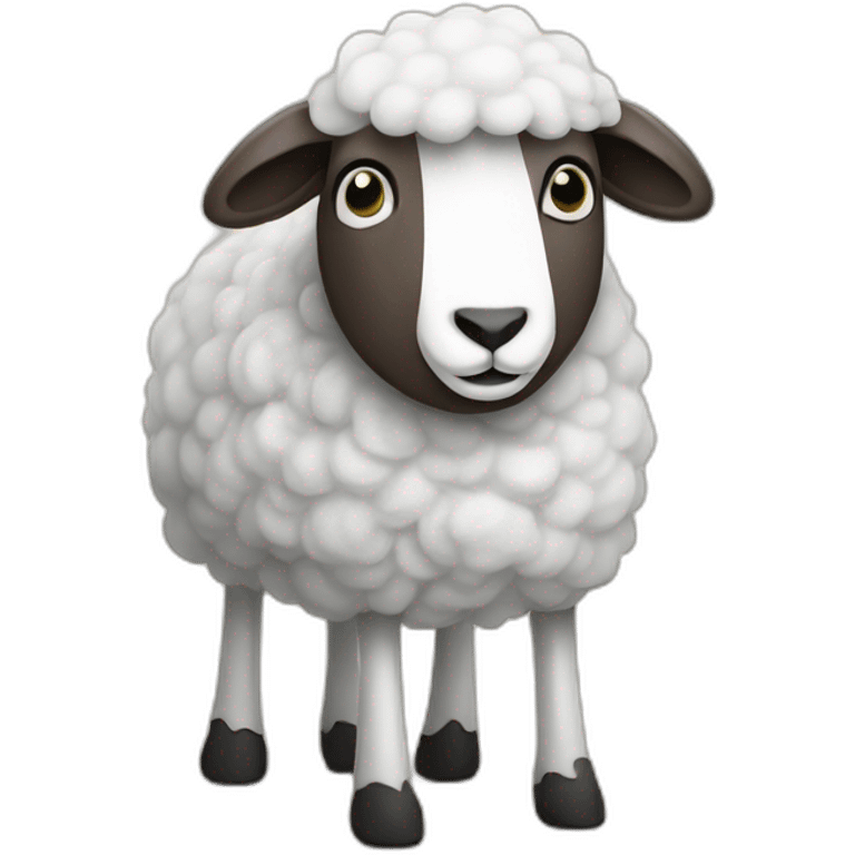 doodle sheep emoji