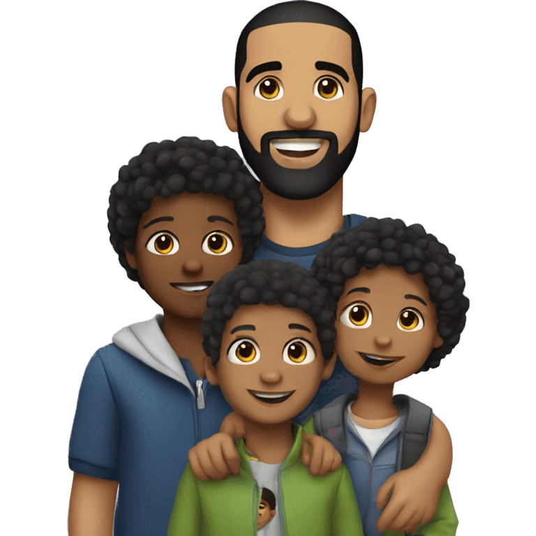 drake and children emoji