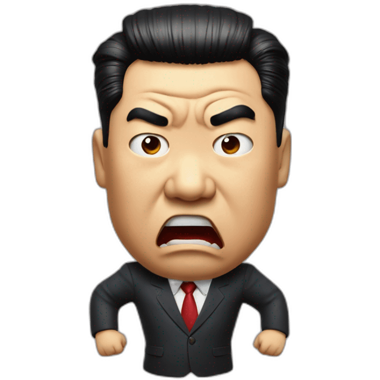 Xi Jinping angry emoji