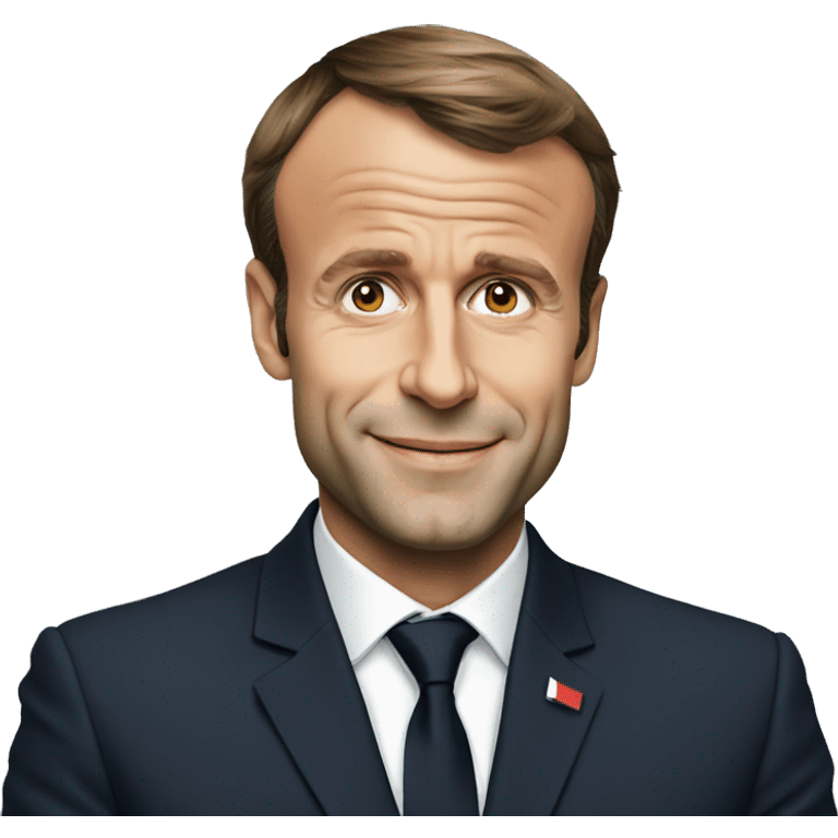 Emmanuel Macron emoji