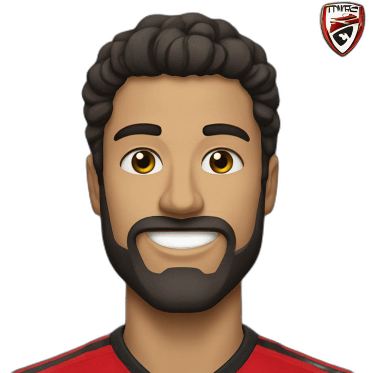 Símbolo do time do Flamengo emoji