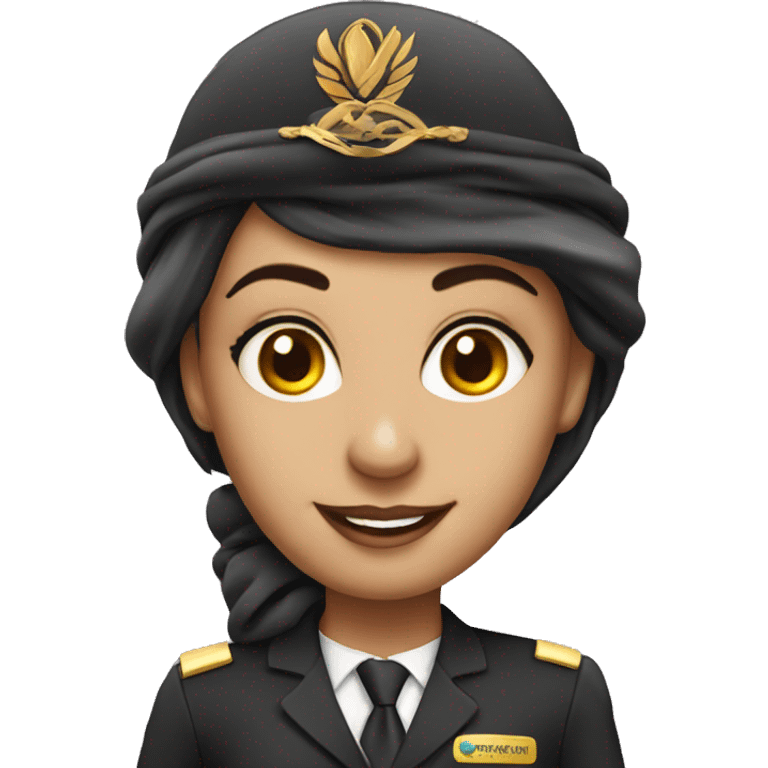 Dubai rich cabin crew emoji