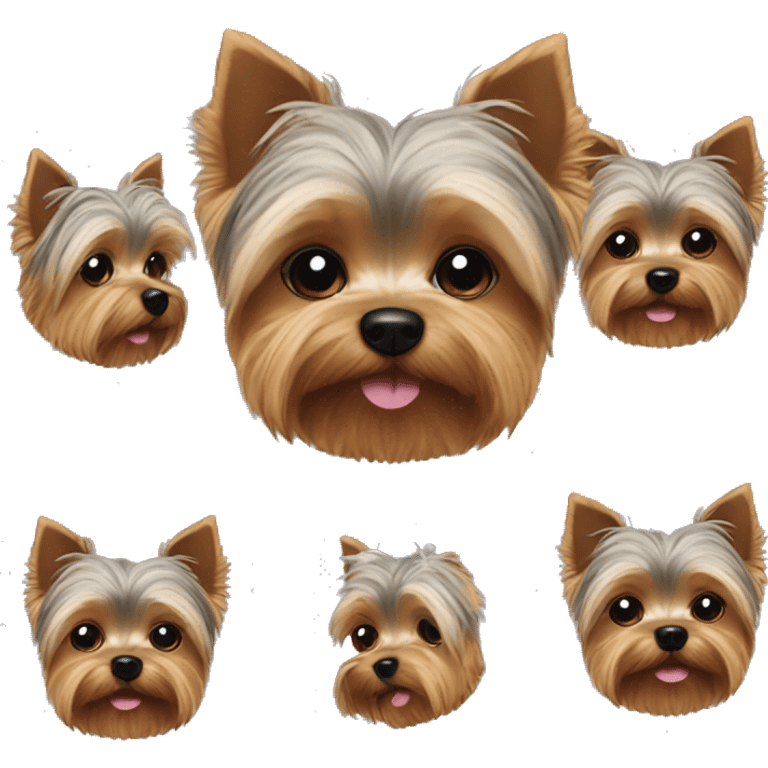 Mini yorkie  emoji