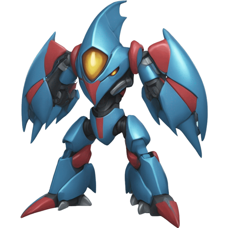 Sharpedo-Gabite-Salamence-Medabot-Mecha full body emoji