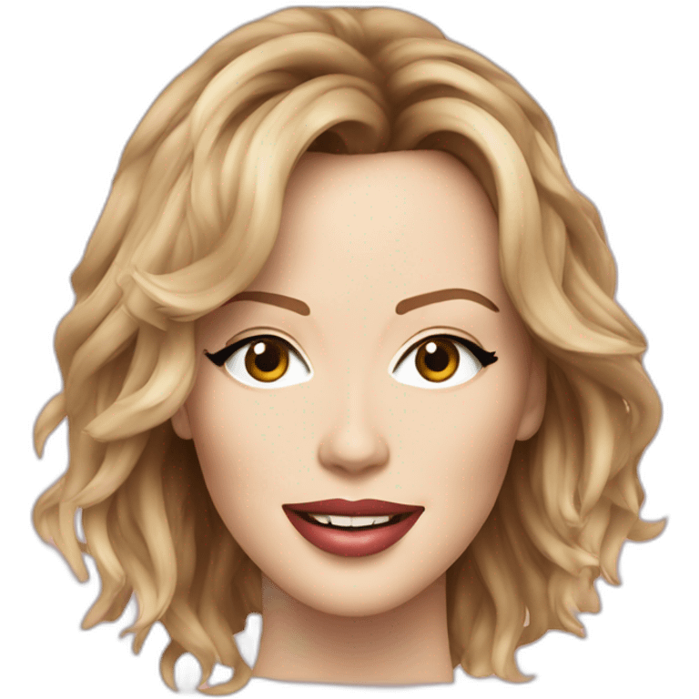 Kylie Minogue emoji