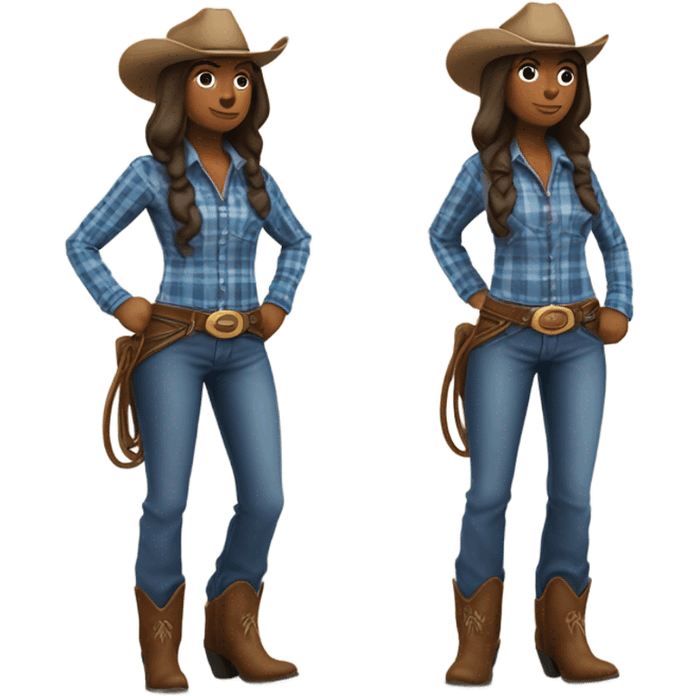 Cowgirl emoji