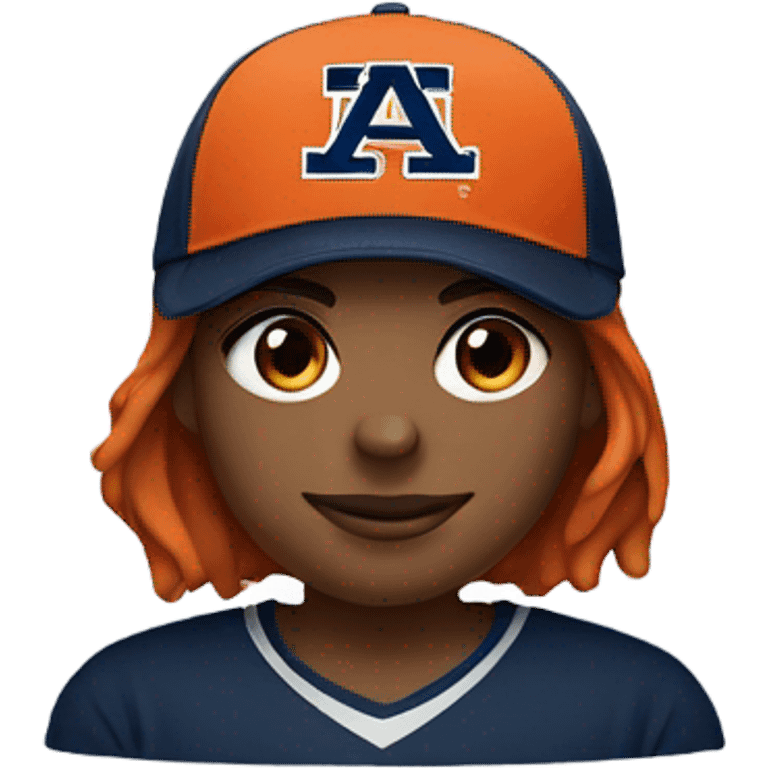 Auburn University super sports fan emoji