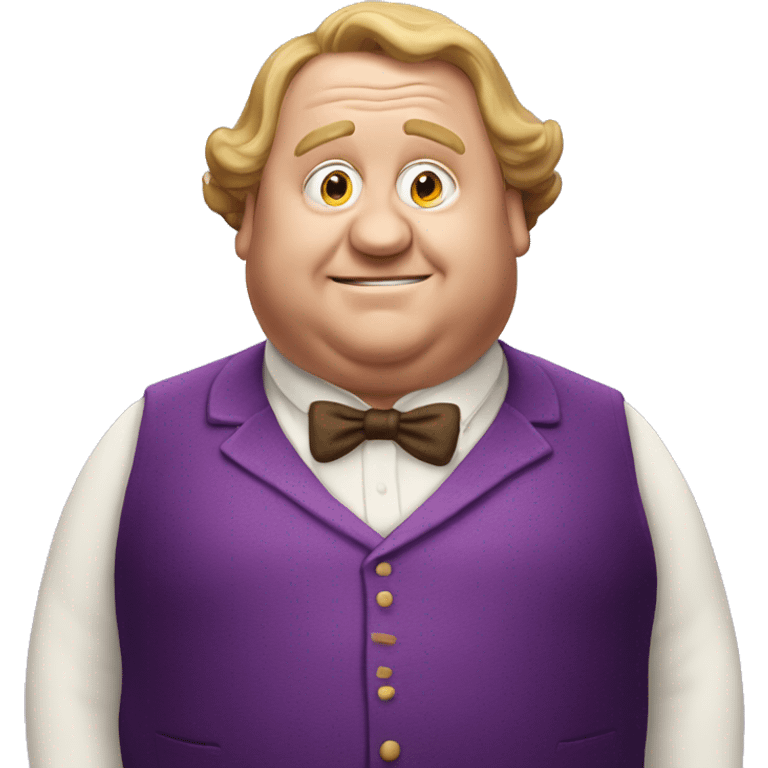 fat guy from willy wonka emoji