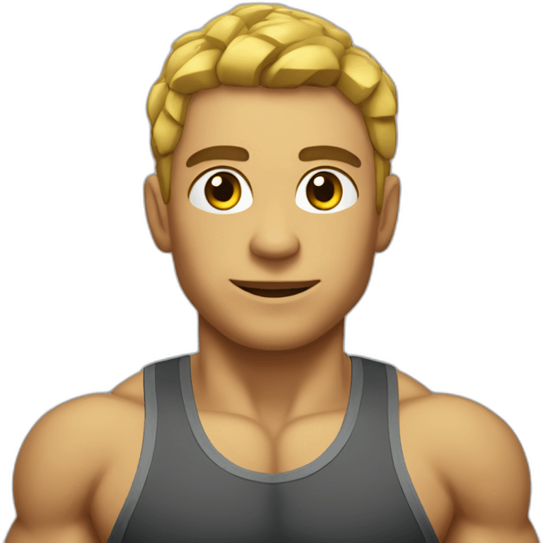 Chelo en el gym emoji