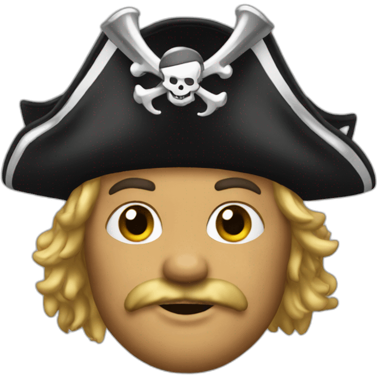 a pirate emoji