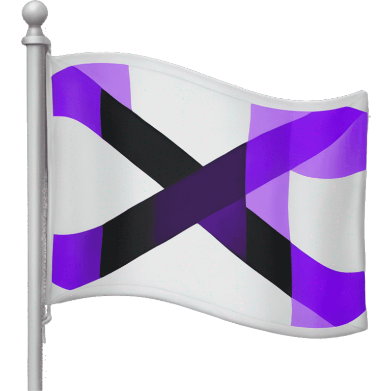 Asexual Flag emoji