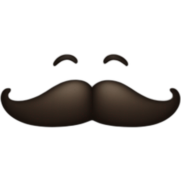 mustache emoji