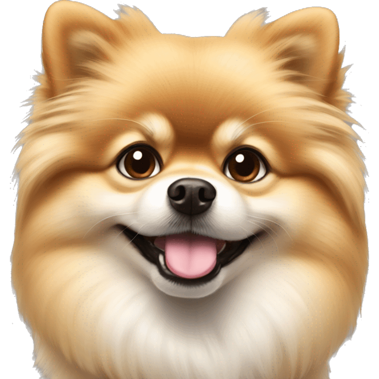 With bow pomeranian emoji