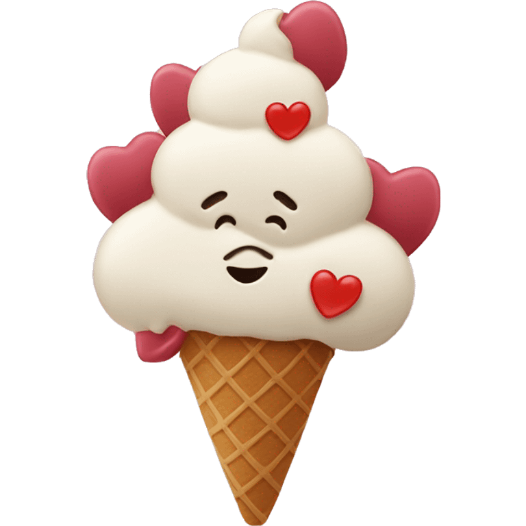 heart of stick ice cream emoji