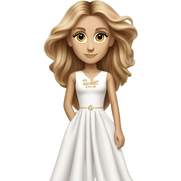 Celine Dion Dior dress Olympic Games 2024 emoji