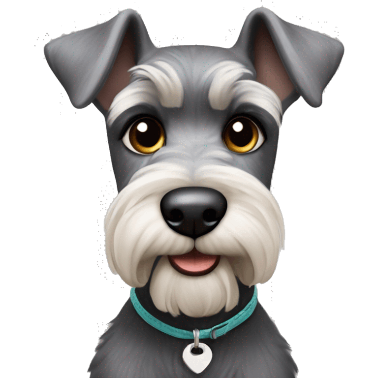 Mini schnauzer ￼ emoji