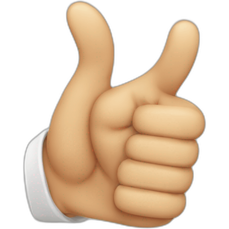 hand hook thumbs up emoji