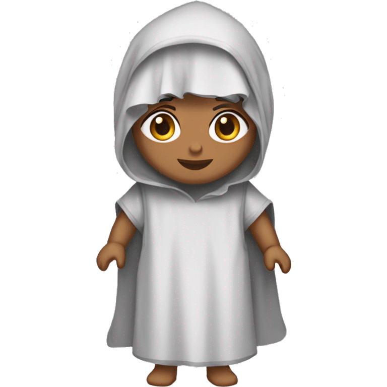 wearing a just djellaba emoji